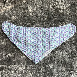 Mermaid baby bib